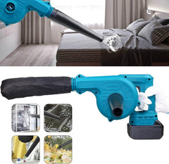 21V Cordless Leaf Blower | 2-in-1 Blow & Suck Function, Lightweight Mini Handheld Design, Battery Powered for Yard Debris