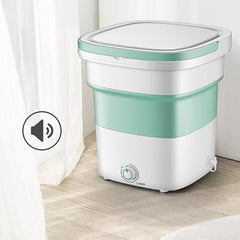 1.8kg Portable Mini Bucket Washer | Compact Electric Washing Machine for Underwear, Baby Clothes & Socks | Efficient and Space-Saving Laundry Solution