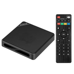 4K Ultra HD Android 15.0 TV Box - 8GB RAM, 128GB ROM, HDR10+, Dolby Audio, WiFi 6, Bluetooth 5.2, Voice Remote – Smart Home Entertainment Hub