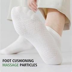 10 Pairs Men’s Breathable Cotton Ankle Socks – Ultra Lightweight, Moisture-Wicking, Soft & Comfortable Everyday Low-Cut Socks for Running, Gym, Office & All Seasons