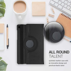 360° Rotating PU Leather Smart Case for Samsung Galaxy Tab A7 10.4" (2020) – Auto Wake/Sleep Stand Cover for SM-T500/T505/T507, Multi-Color Options