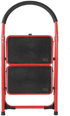 Hot Favorable Price 2-Step Home Mini Red Stairs – Folding Wrought Iron Ladder, Compact and Durable Step Stool for Kitchen, Office & Household Use