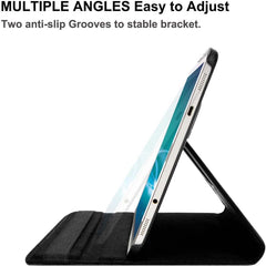 360° Rotating PU Leather Case for Samsung Galaxy Tab A 8.0" (2017) – Stand Cover with Auto Sleep/Wake, Multi-Angle Viewing for SM-T380/T385 (Multi-Color)