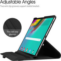 360° Swivel PU Leather Case for Samsung Galaxy Tab S5e 10.5" – Stand Cover with Auto Sleep/Wake, Multi-Angle Viewing for SM-T720/T725/T727 (Multi-Color)