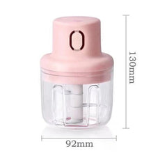 Mini Press Intelligent Electric Garlic Machine | Wireless Food Chopper 100/250ml, Effortless Garlic, Onion, Vegetable Mincing with One-Click Operation