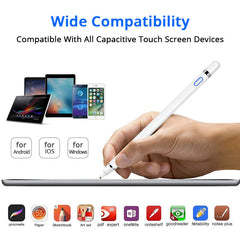 Universal Stylus Pen – Precision Capacitive Touchscreen Stylus Compatible with iOS & Android Tablets, Smartphones, Ideal for Drawing, Writing, Note-Taking & Gaming (Multi-Device Use)