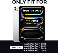 iPad Pro 11" (2024 M4) Case – 360° Rotating Smart Folio with Auto Sleep/Wake, Multi-Angle Stand & Full Protection (Multi Colour)