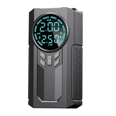 4-in-1 Portable Car Jump Starter, Air Pump, Power Bank | Emergency Battery Booster, Tire Inflator, and Portable Charger with LED Light