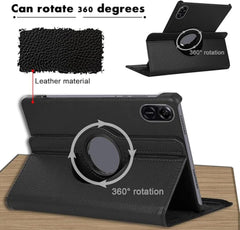 360° Rotating PU Leather Case for Honor Pad X9/X8 Pro 11.5" – Smart Stand Cover with Multi-Angle Viewing, Anti-Fall Protection & Auto Sleep/Wake (Multi-Color)