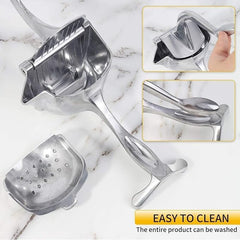 Manual Fruit Juicer with Steel Handle | Hand-Operated Citrus Press for Fresh Juice | Perfect for Oranges, Lemons, and Other Fruits
