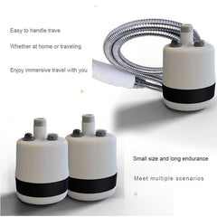 Portable Camping Shower | USB Rechargeable Electric Shower Pump with Handheld Shower Head for Outdoor Camping, Car Washing, Gardening, Pet Cleaning, and Travel