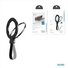 2-in-1 Finger Ring Stand – Magnetic Phone Grip & Kickstand | 360° Rotating Phone Holder for iPhone, Samsung, Android & All Smartphones (Durable & Slim Design)