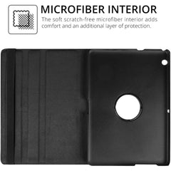 360° Rotating Leather Case Compatible for Huawei MatePad 10.1 T6/X6 – Premium PU Smart Cover with Auto Wake/Sleep, Multi-Angle Viewing & Full Protection (Multi-Colour)