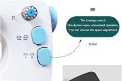 Beginner’s Mini Sewing Machine | Compact Portable Stitching Machine for Home & DIY Projects | Easy-to-Use Electric Sewing Tool for Clothes, Crafts & Repairs