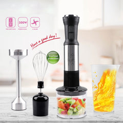 5-in-1 High Speed Blender Set – Juicer, Mixer, Grinder with Egg Breaker, Multipurpose Stainless Steel Blades for Smoothies, Chopping, and Kitchen Prep