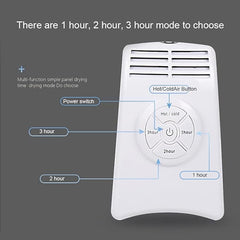 Portable Electric Dryer – Folding Clothes Hanger with Hot & Cold Dual Mode, Quick-Dry System for Efficient Laundry Drying at Home or During Travel