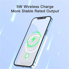 YP29 Magnetic Power Bank – 5000mAh Portable Wireless Charger, MagSafe-Compatible Slim Battery Pack for iPhone & Smartphones, Compact Travel-Friendly Charging Solution