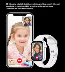 Z17 Smart Watch for Kids - GPS Tracker with Camera, Video Calling, Waterproof Design, SIM Card Support, SOS Speed Dial, HD Touch Screen, Safe & Fun