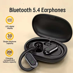 U-17H Wireless Sports Earbuds | Bluetooth 5.0 Headphones with Touch Control, IPX5 Waterproof & Secure Fit | Off-White Earphones for All Smartphones