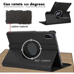 360° Rotating Leather Stand Cover Case for Huawei MatePad 11 2024 – Multi-Color PU Leather Protective Case with Auto Wake/Sleep & Multi-Angle Viewing