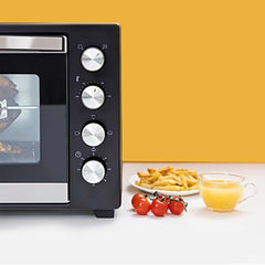 35L Multifunctional Convection Oven – Electric Pizza Maker with Rotisserie, Baking, Grilling & Toasting Functions – Powerful Countertop Oven for Home Kitchen Use