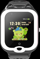 Z12 4G Smart Watch for Kids - GPS Tracking, HD Camera, Video Calling, Waterproof Design, SIM Card Support, SOS Button, Safe & Durable Smartwatch
