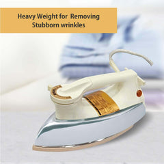 MHI-30 Automatic Dry Iron – 1000W Powerful Clothes Iron with Stainless Steel Soleplate, Auto Shut-Off, Anti-Drip & Adjustable Temperature Control for Daily Home Use
