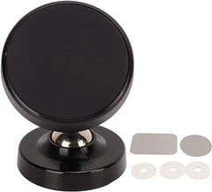 Aluminum Magnetic Adsorption Car Phone Holder – 360° Rotatable, Strong Magnetic Mount for Dashboard & Air Vent, Secure Hands-Free Phone Support for All Smartphones