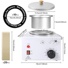 Professional Single Hair Wax Warmer | Electric Wax Heater Machine for Salon & Home Use | Precise Temperature Control for All Hard Waxes
