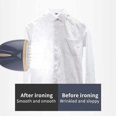 Handheld Steam Iron | 1470W Strong Power, 2 Gear Settings & 120ml Water Tank | Household Electric Steam Ironing Machine for Quick Wrinkle Removal
