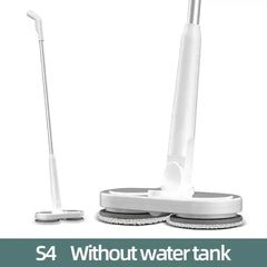 Household Rechargeable 360° Spin Water Tank Steam Spray Electric Mop | Steam Cleaner Mop for Floors with Adjustable Handle