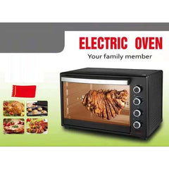 35L Multifunctional Convection Oven – Electric Pizza Maker with Rotisserie, Baking, Grilling & Toasting Functions – Powerful Countertop Oven for Home Kitchen Use