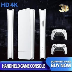 Retro Game Stick M15 | 64GB Plug & Play TV Gaming Console | 20,000+ Classic Games | 4K HDMI-Compatible Output with Dual Wireless Controllers