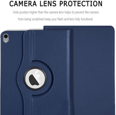 iPad Pro 12.9" Case (2015–2017) – 360° Rotating PU Leather Wallet Folio with Auto Sleep/Wake, Shockproof Protection & Multi-Angle Stand Cover (Multi-Colour)
