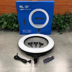 RL-21 Inch Special Ring Fill Light | Ideal for Live Broadcast and Anchor Lighting | Professional Studio Light with Adjustable Color Temperature & Brightness