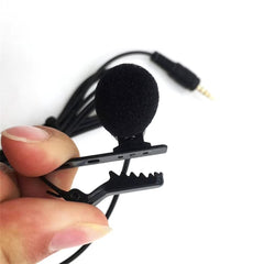 3.5mm Lavalier Microphone for Mobile Phones - Clip-On Lapel Mic for Audio & Video Recording, Stretch-Resistant Cable, Flexible, Eco-Friendly & Professional Sound Quality