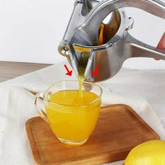 Manual Fruit Juicer with Steel Handle | Hand-Operated Citrus Press for Fresh Juice | Perfect for Oranges, Lemons, and Other Fruits