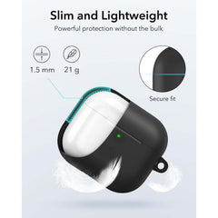 AirPods 4 Case (2024) | USB-C Compatible Cover with Magnetic Lid Lock & Full Drop Protection in Soft Multi-Color Designs