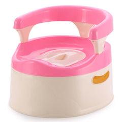 Portable Toddler Potty Training Chair – Kids’ Toilet Seat with Splash Guard, Anti-Slip Base, Easy-to-Clean Potty Chair for Boys & Girls, Lightweight & Travel-Friendly (Multi-Colour)