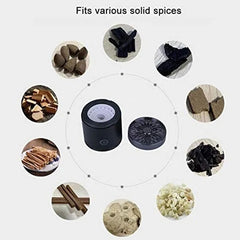 Electric Mini Bakhoor Burner | Portable Aroma Diffuser for Car, USB Rechargeable Incense Burner for On-the-Go Fragrance