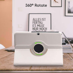 360° Rotating PU Leather Stand Cover for Samsung Galaxy Tab 4 10.1" – Smart Auto Wake/Sleep Case for SM-T530/T531/T533/T535 (Multi-Color Options)