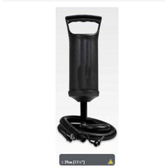 Hi-Output Air Pump Double Quick I Hand Pump (29CM) | Fast Manual Inflator for Airbeds, Pools, Toys, and Camping Gear