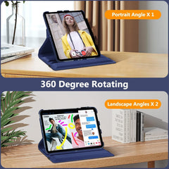 360° Rotating Case Compatible for Huawei MatePad 11 – Multi-Color PU Leather Stand Cover with Auto Wake/Sleep, Shockproof Protection & Adjustable Multi-Angle Viewing