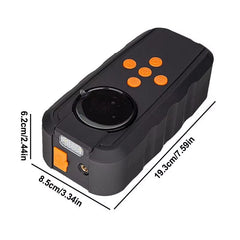Portable 12V 150PSI Wireless Car Air Compressor with LED Display | Rechargeable Tire Inflator with Digital Pressure Gauge for Cars, Bikes, and Inflatables