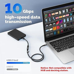 6ft USB C to USB Type C Cable, 60W PD Quick Charger Cable | 2 Meter Fast Charging and Data Sync Cable Compatible for All USB-C Devices