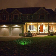 Indoor & Outdoor Laser Light Projector – Starry Landscape Spotlight with Thousands of Dazzling Patterns, Weatherproof Design for Parties, Holidays, Christmas & Year-Round Décor
