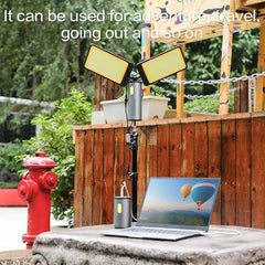 Multi-Functional Portable Power Supply | 12W USB Rechargeable Emergency Light | Ideal for Outdoor Camping, Hiking, and Tent Lighting | Compact Power Backup