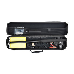 DC 12V BBQ Night Party Light | Dual Color White & Yellow LED Camping Lamp | Portable Telescopic Rod Outdoor Lighting for Cars, Tents & Picnics