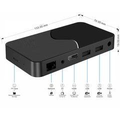 Holabox V96plus Android 15 TV Box – 8K Ultra HD Streaming, WiFi 6, 2GB/16GB, IPTV Support – Advanced Smart Set Top Box