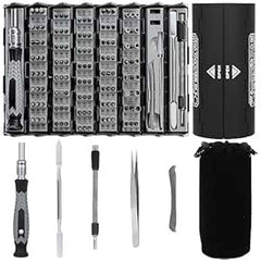 Mini Magnetic Screwdriver Set – Portable Cylinder Tool Kit for DIY Repairs of Glasses, Phones, Laptops, and Electronics
